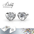 Destiny Jewellery Crystal From Swarovski Sweetheart Set Pendant and Earrings